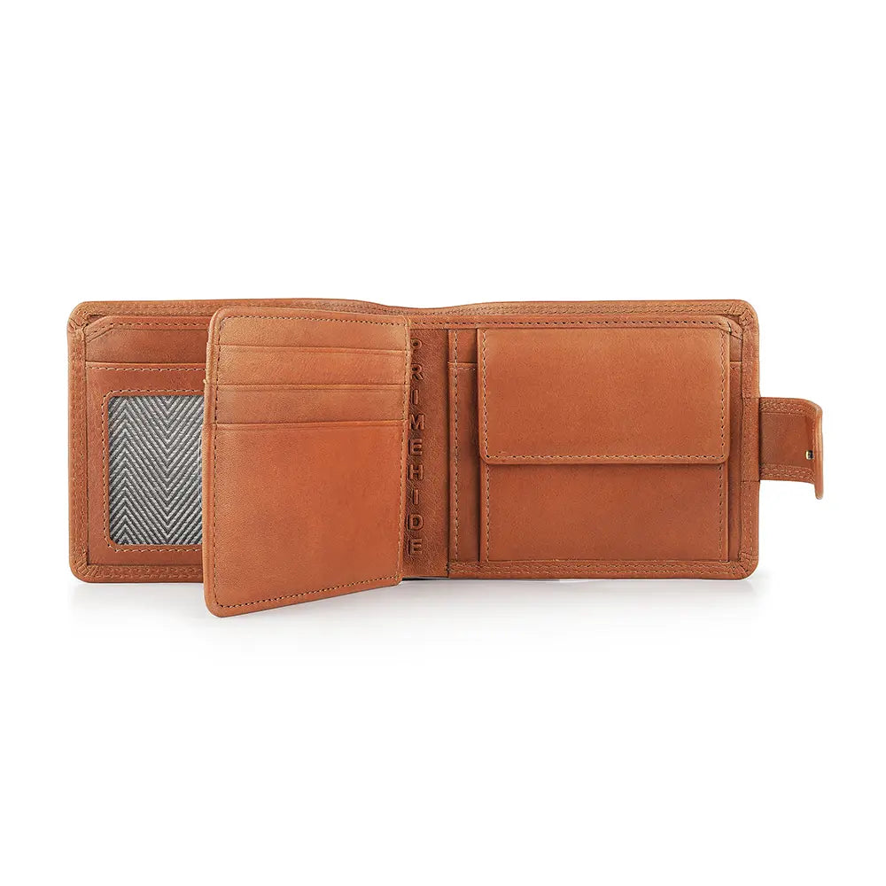 Leather Trifold Wallet For Men - James Leon