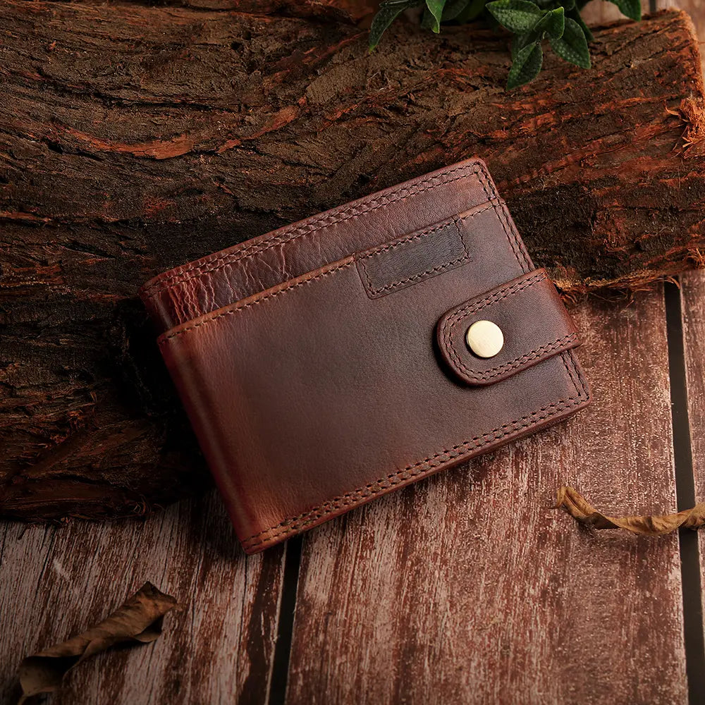 Brown Leather Wallet For Men