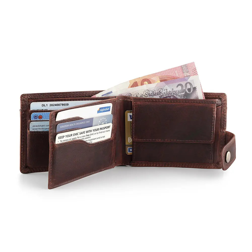 Brown Leather Wallet &#8211; Brooklyn New York 4