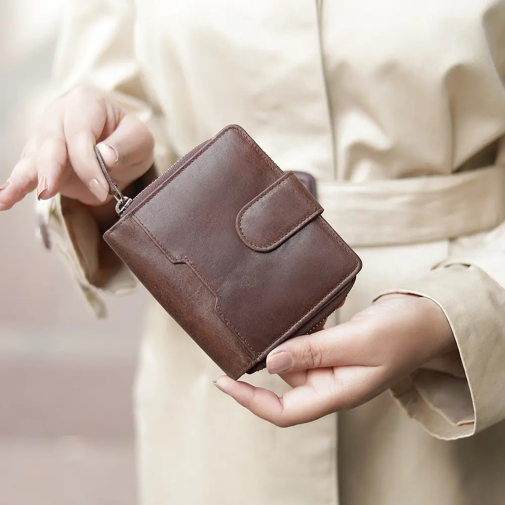 Small Leather Purse - Eterna Grace