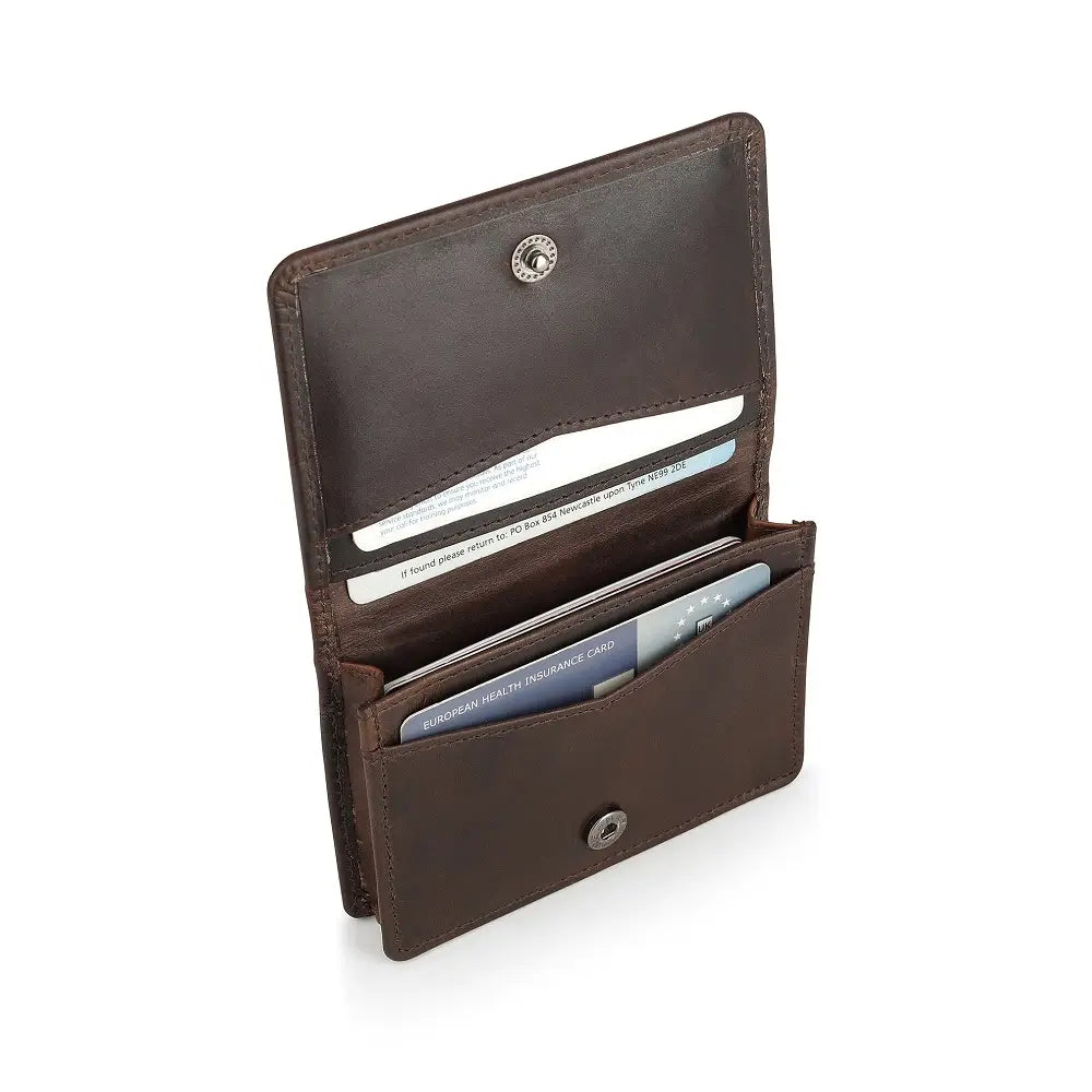 Organised view of brown Leather Credit Cardholder Mayfair