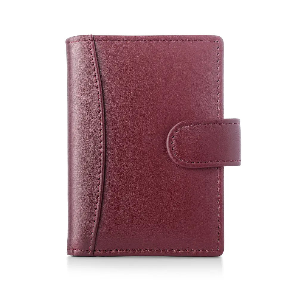 Slim Soft Leather RFID Card Holder