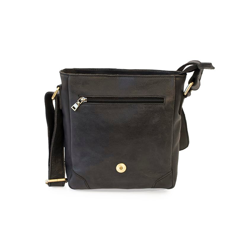 Columbia Buckle Messenger Bag 1803-BLACK-5