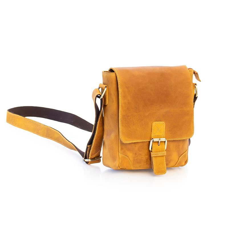 Columbia Buckle Messenger Bag