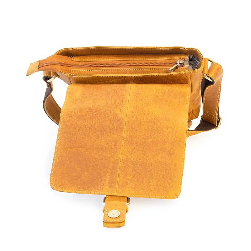 Columbia Buckle Messenger Bag