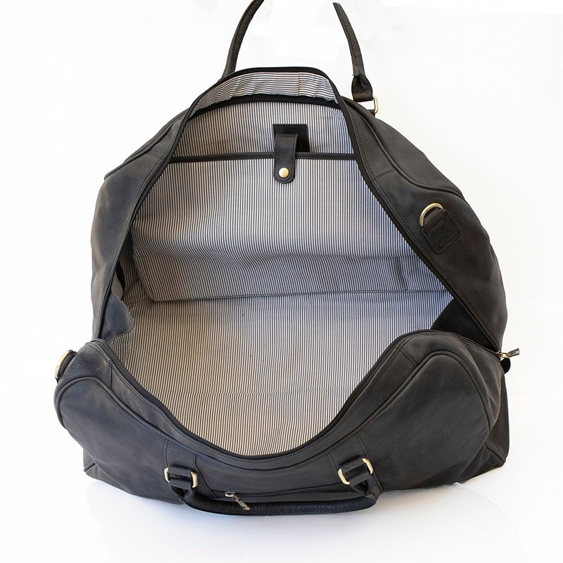 Columbia Large Leather Duffle Bag