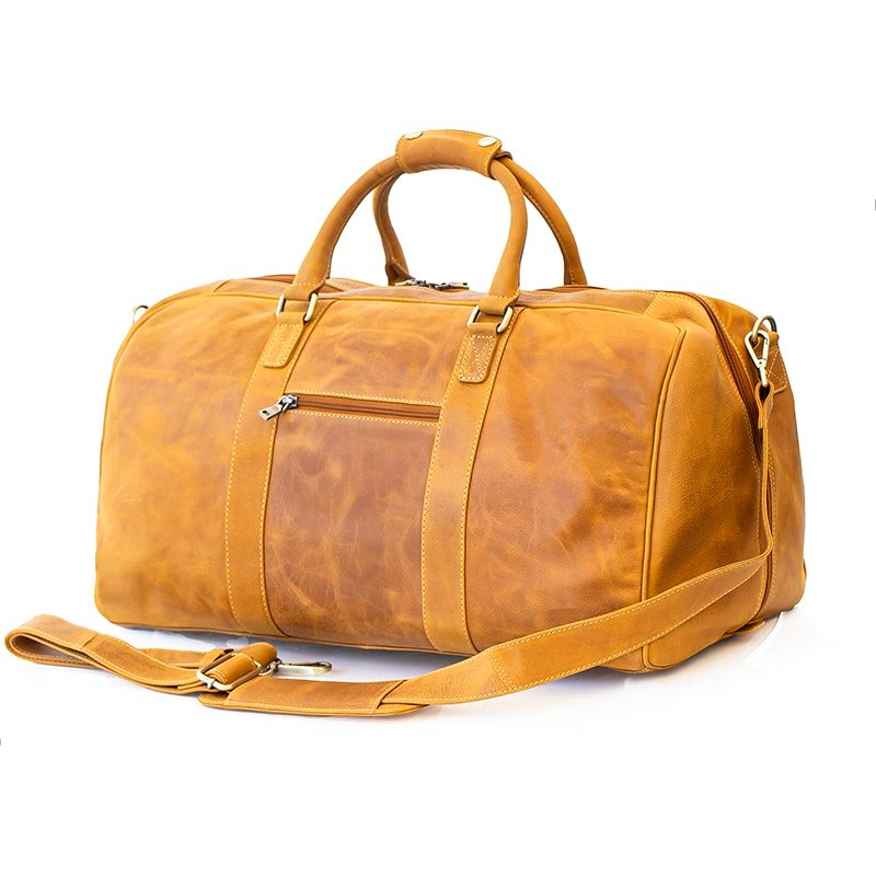 Large Leather Duffle Bag Columbia
