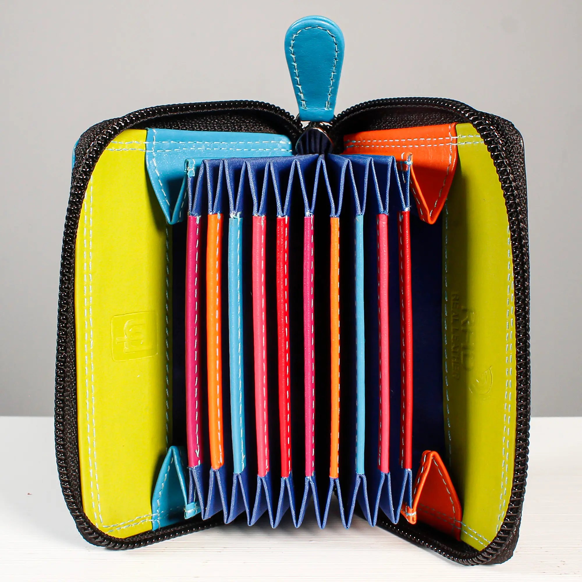 Leather Zip Around Purse - Pippa London
