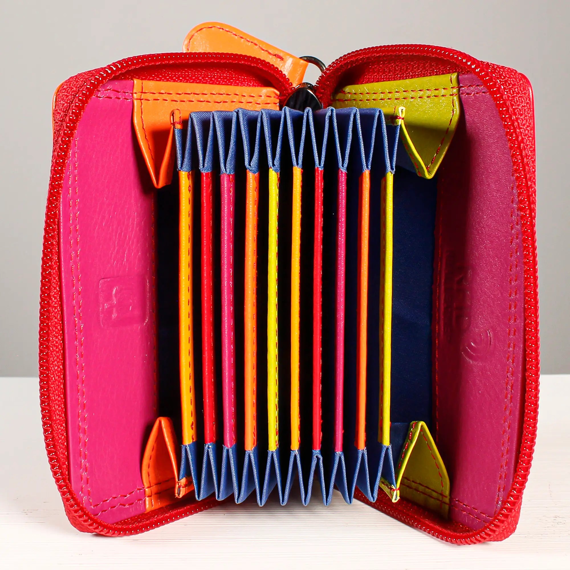 Leather Zip Around Purse - Pippa London