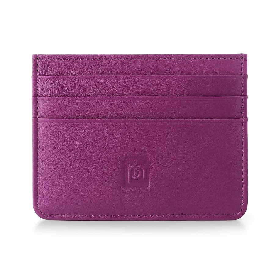 Personalised Leather Card Holder with RFID
