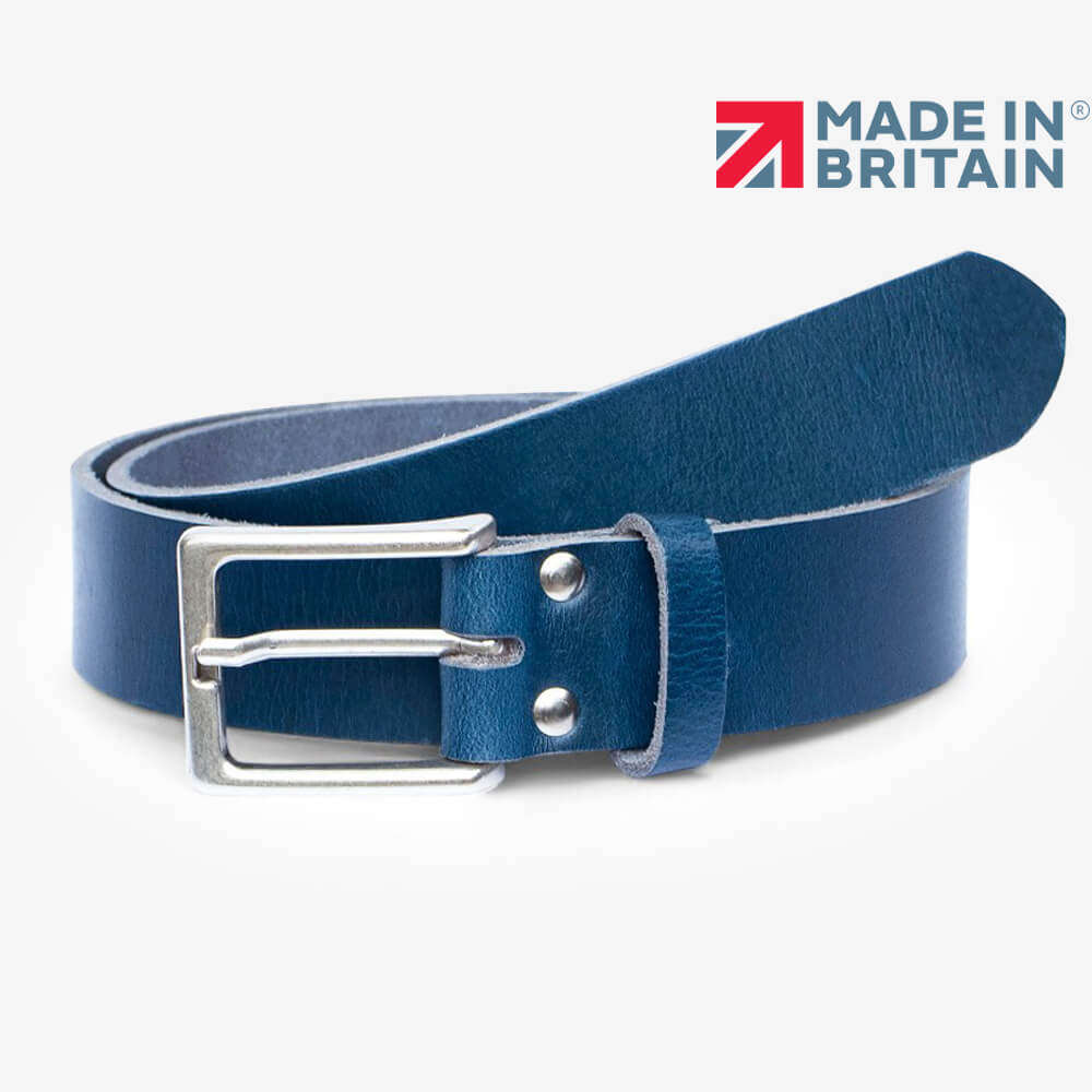Full-Grain Leather Belt 35mm Made in Britain