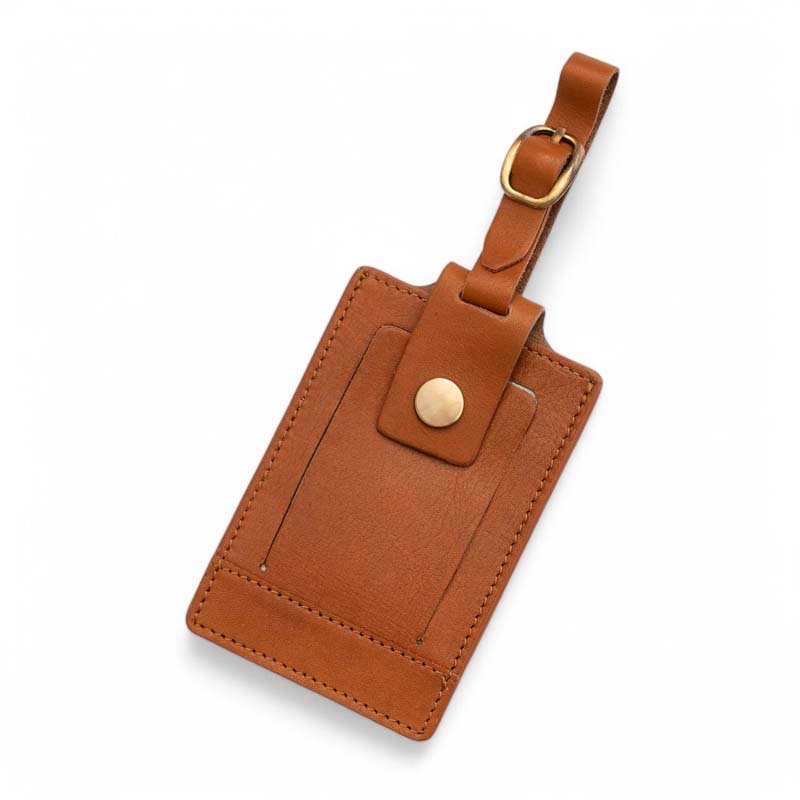 Leather Luggage Tag 