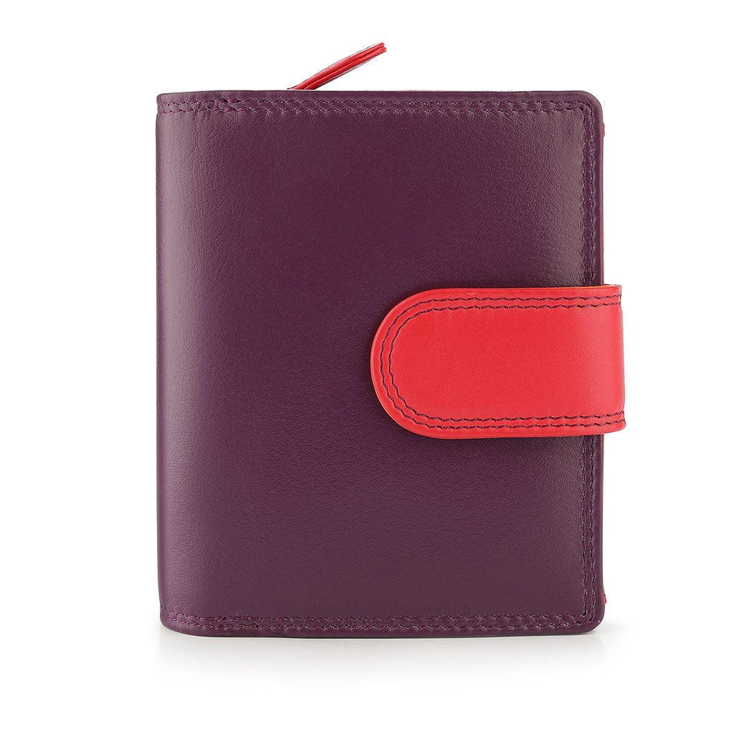 Soft Leather Colourful Purse - Camellia London