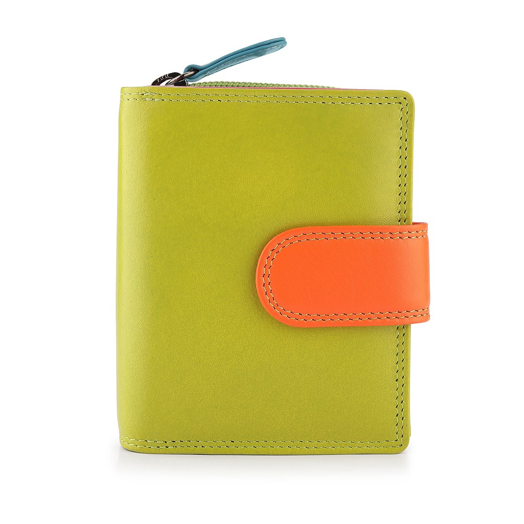 Soft Leather Colourful Purse Camellia London