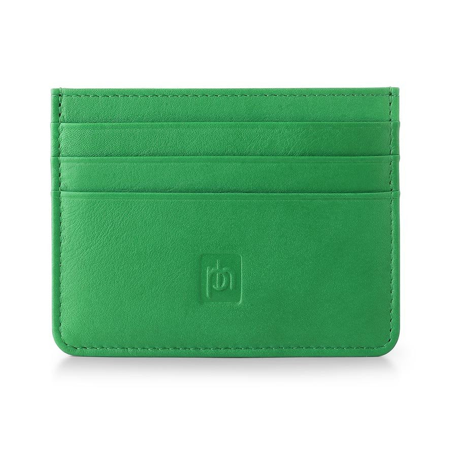 Personalised Leather Card Holder with RFID