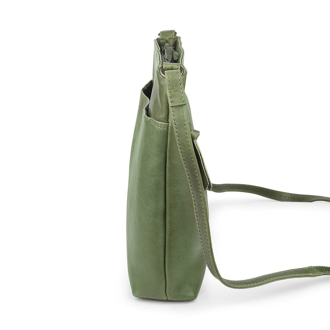 Green Washed Cancun Large Crossbody Bag Lupita – 1200 04
