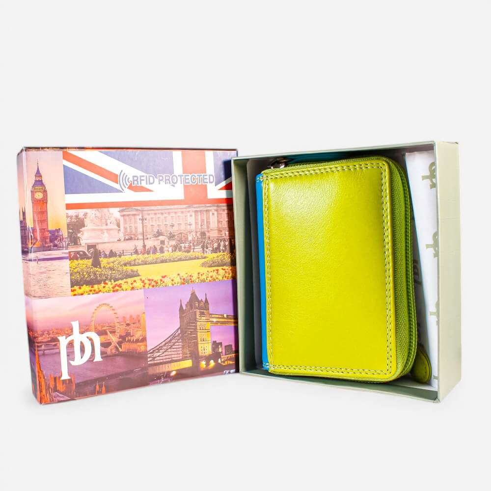 Leather Zip Around Credit Card Holder - Pippa London