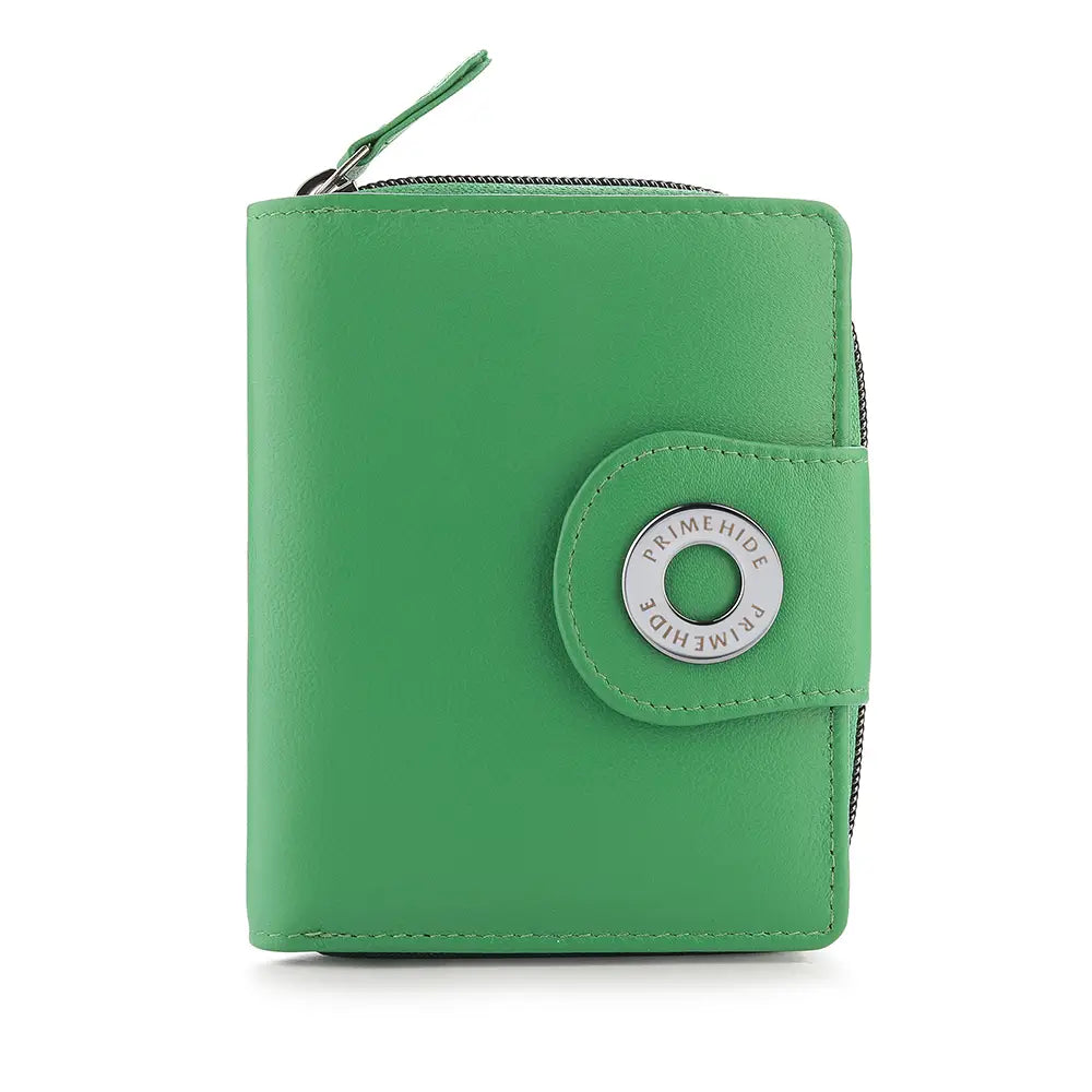 Medium Leather Trifold Purse