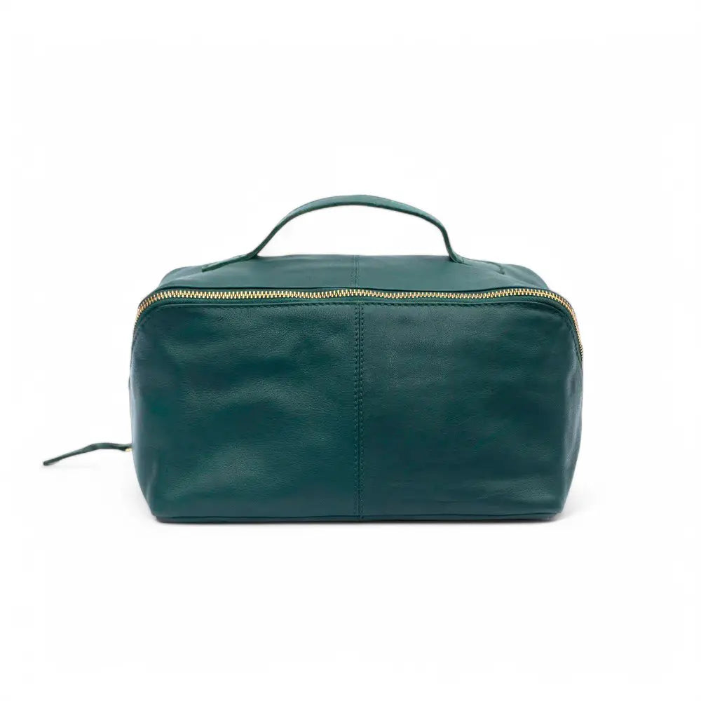 Soft Leather Large Makeup Washbag - Seville