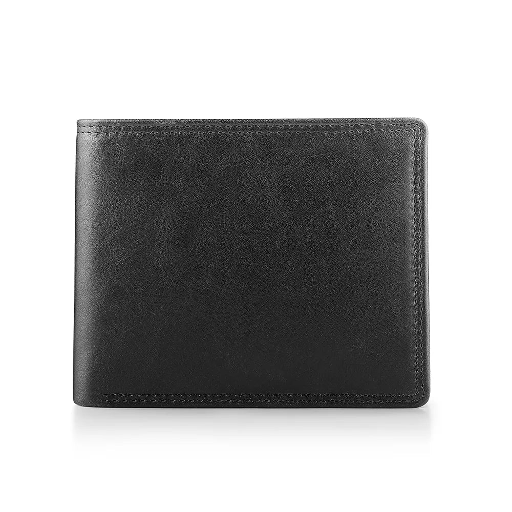 Leather Bifold Wallet For Men - Victor Leon