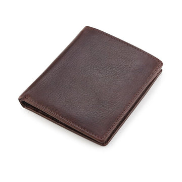 Leather Card Wallet For Men - Enzo Tuscan