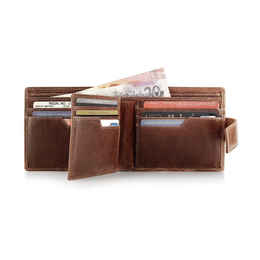 Leather Card Wallet - Luis Alperto