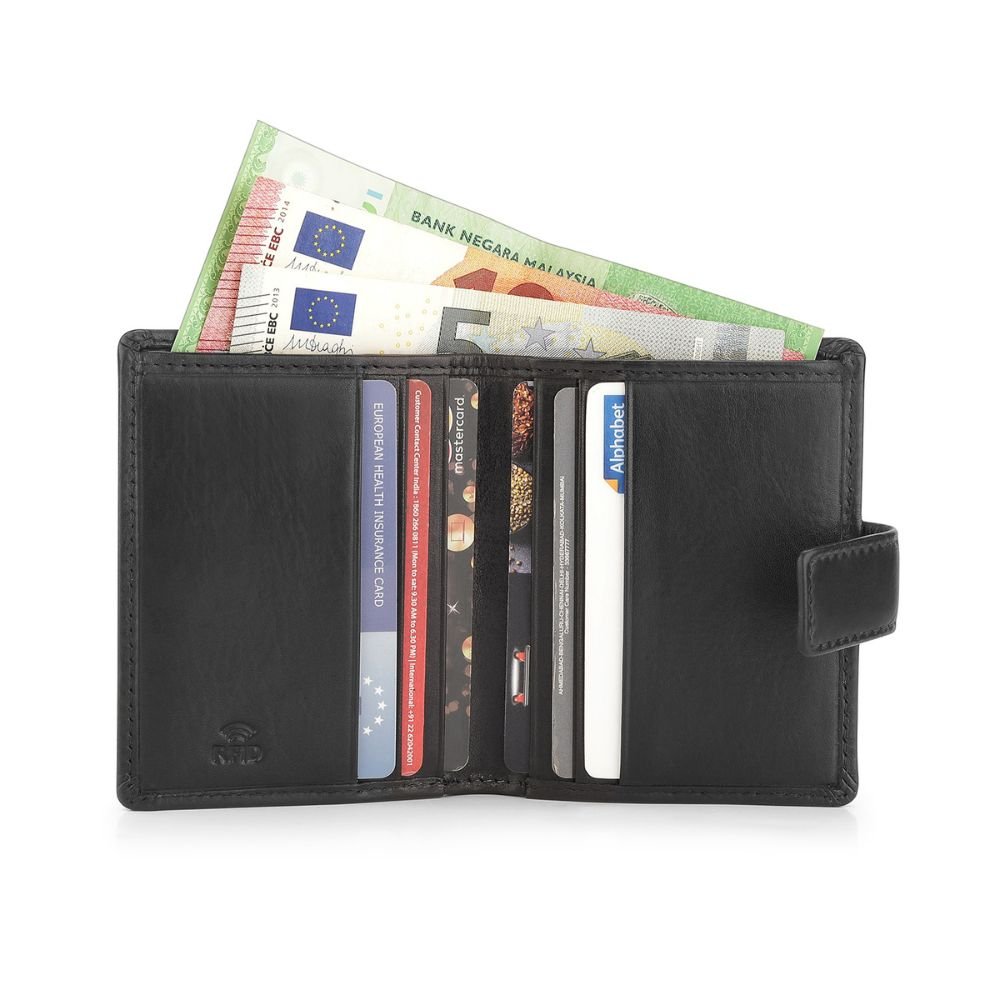 Leather Credit Card Holder - Aldo Tuscan