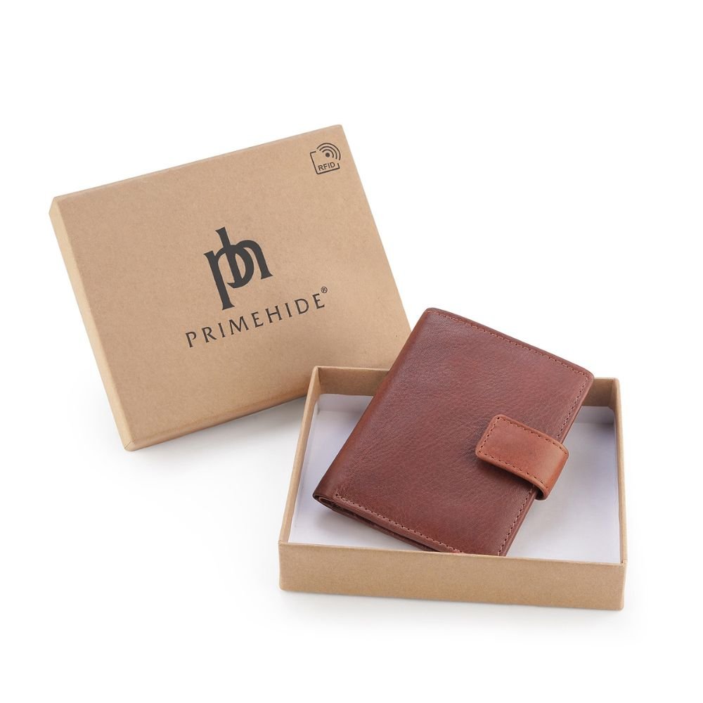 Leather Credit Card Holder &#8211; Aldo Tuscan 2217 Chestnut (3)