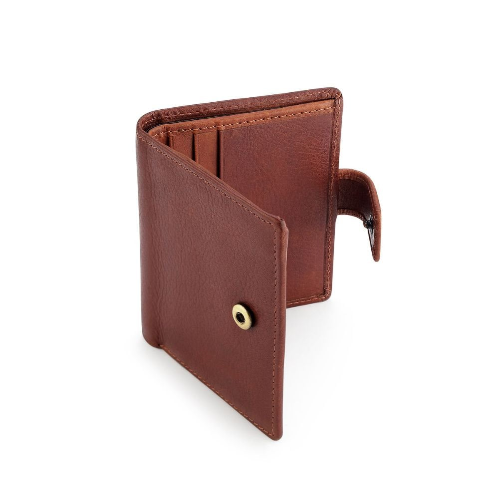 Leather Credit Card Holder - Aldo Tuscan