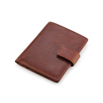 Leather Credit Card Holder - Aldo Tuscan