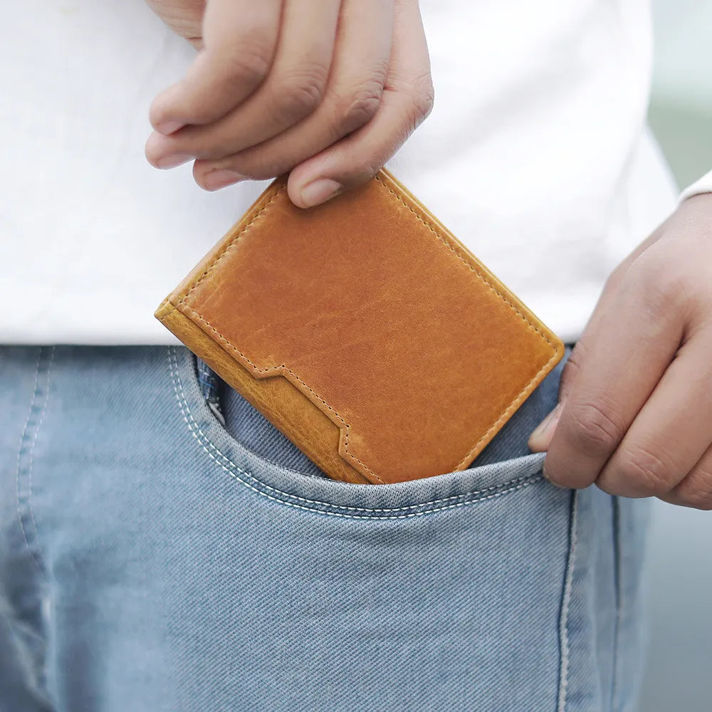 Leather Credit Cardholder &#8211; Diego Alperto Tan 01
