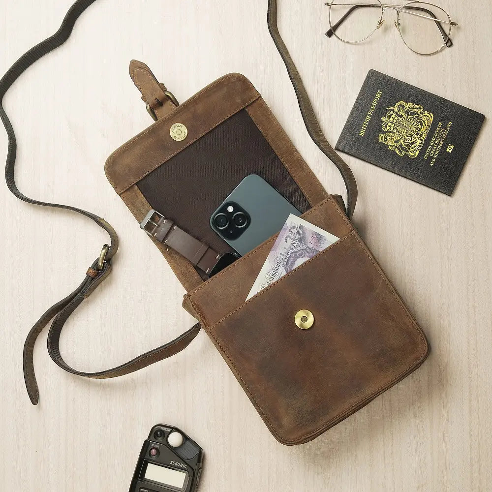 Leather Crossbody Bag-4