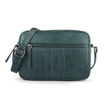 Leather Crossbody Bag Arizona Green-1