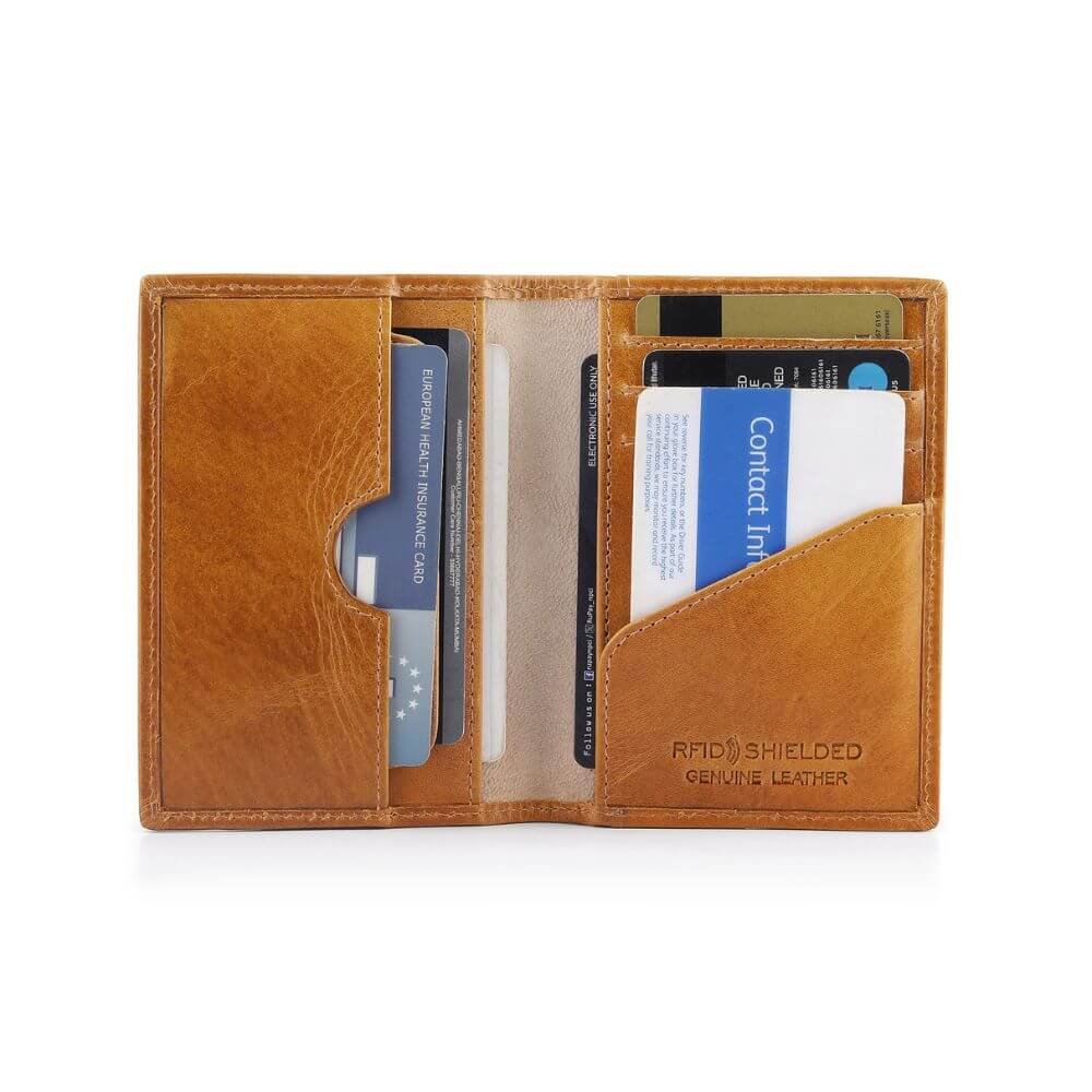 Leather-Lined Card Wallet James Mayfair