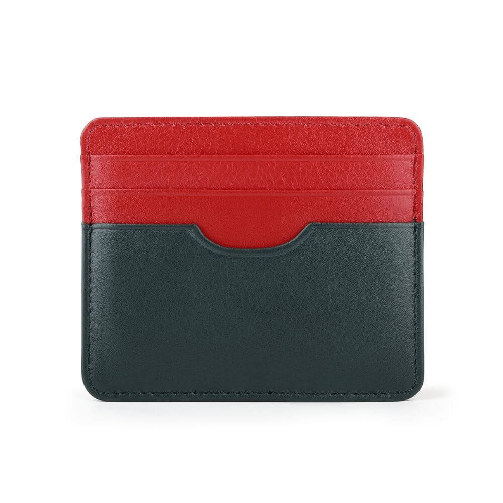 Leather Lined Cardholder Rio 785 &#8211; Red (3)