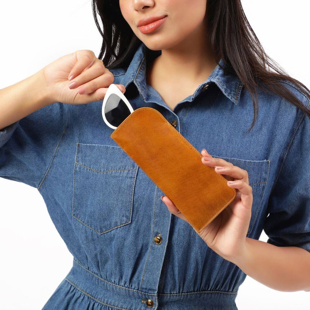 slim glasses case for women