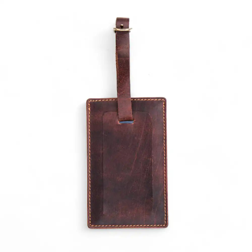 Leather Luggage Tag