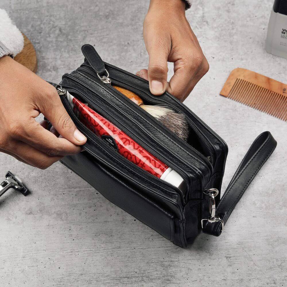 Leather Man Purse For Travel (6)
