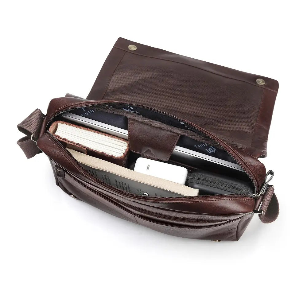 Leather Messenger Bag Tuscan-5
