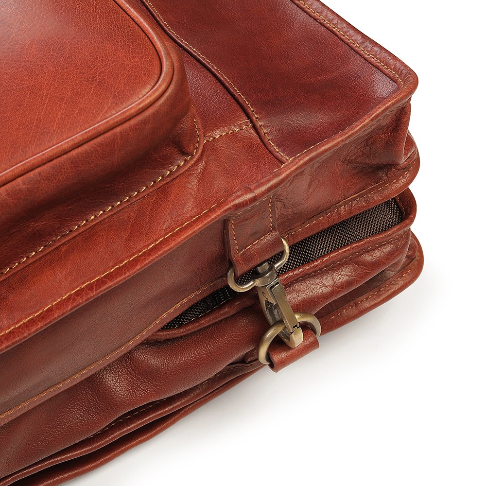 Leather Suit Carrier 829BRN &#8211; 4