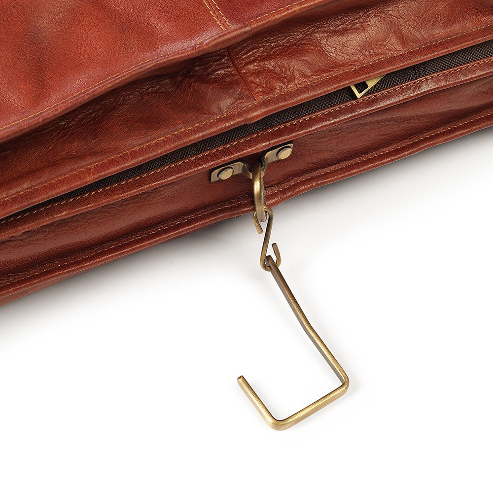 Leather Suit Carrier 829BRN &#8211; 5