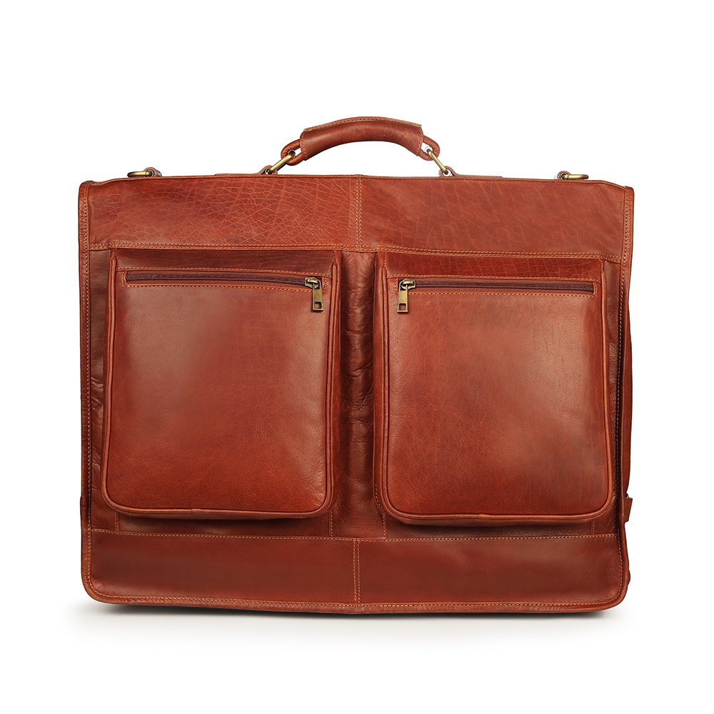 Leather Suit Carrier 829BRN &#8211; 7