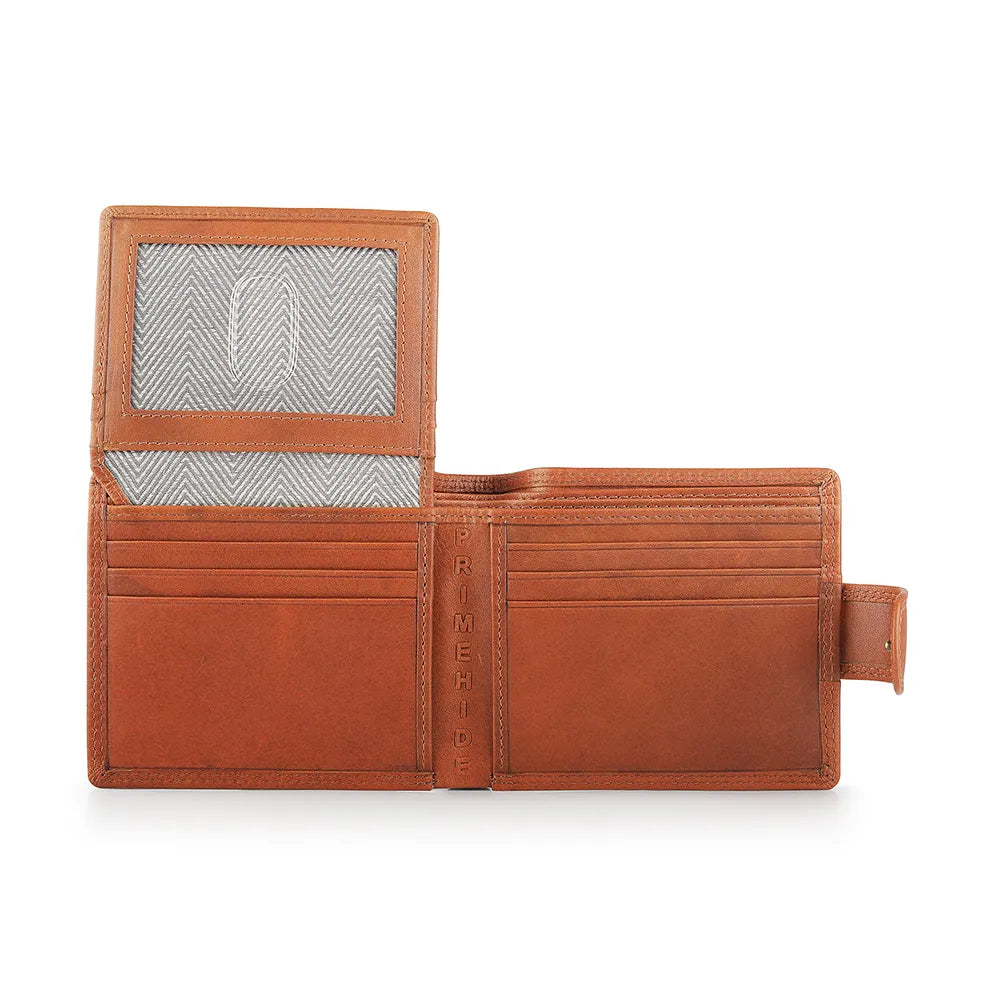Leather Trifold Wallet For Men - Julian Leon