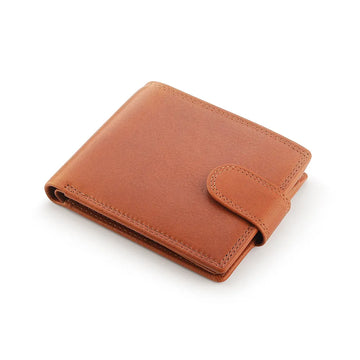 Leather Trifold Wallet For Men - Julian Leon