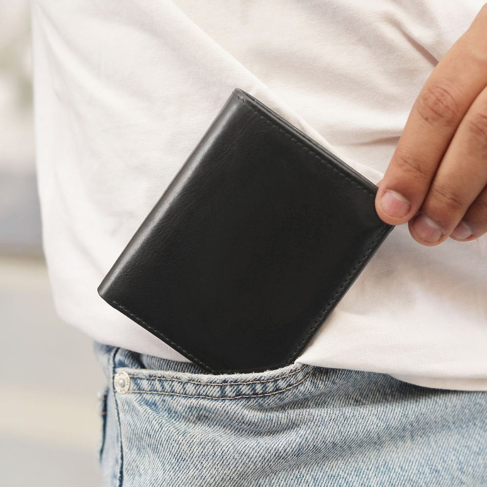 Leather Wallet For Men - Nico Tuscan