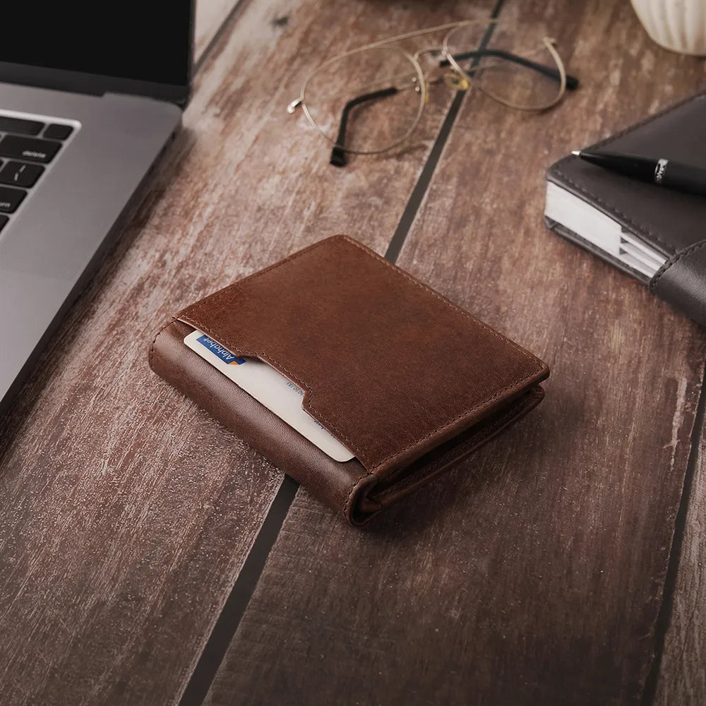 Brown leather Wallet for men