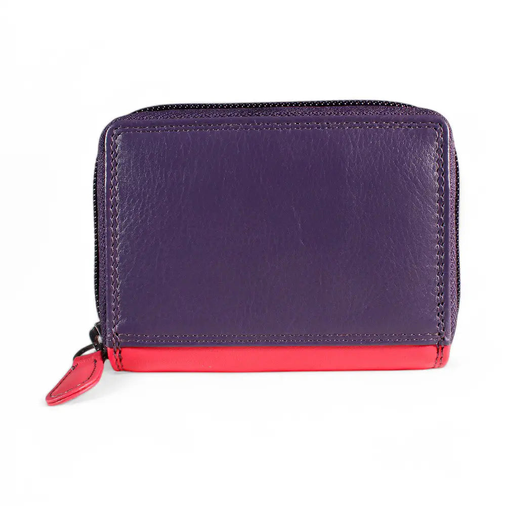 Leather Zip Around Purse - Pippa London