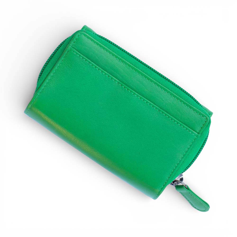Soft Leather Trifold Purse For Women - Velura