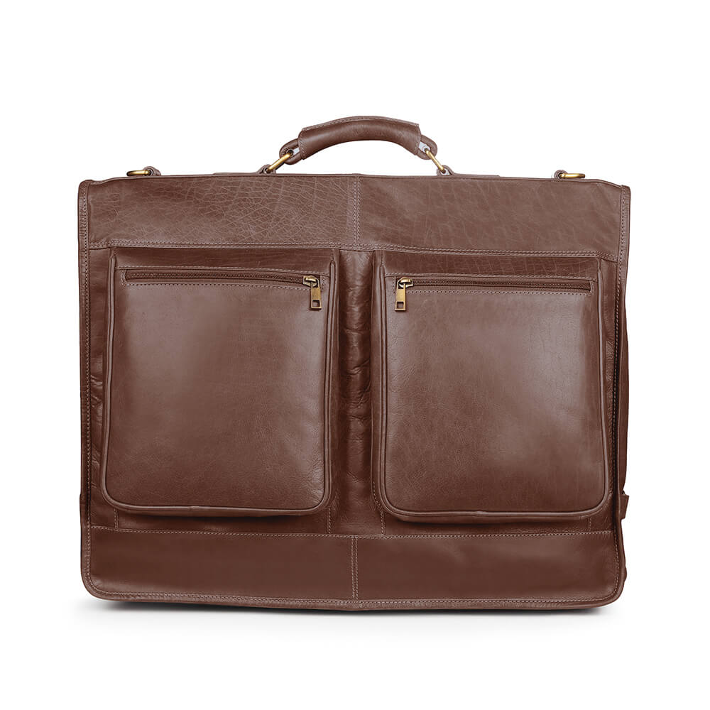Leather Suit Carrier