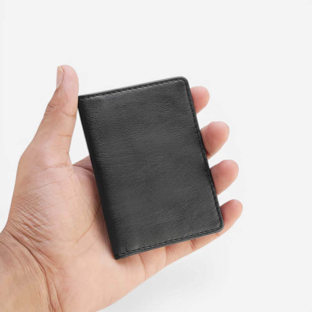 Leather Travel Card Holder